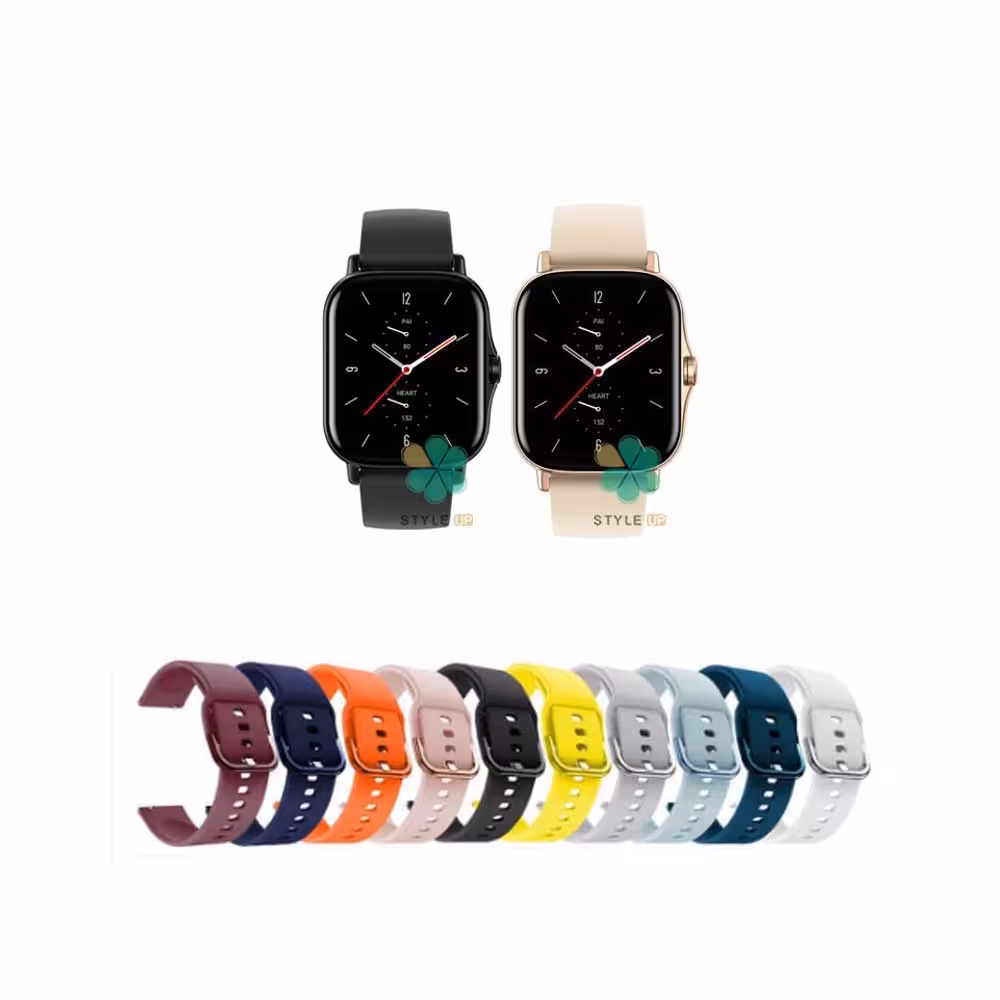 بند ساعت شیائومی Xiaomi Amazfit GTS 2 مدل سیلیکونی نرم