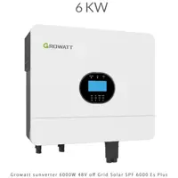 سانورتر 6000W برند گرووات مدل SPF 6000 ES Plus با شارژر 100 آمپر MPPT