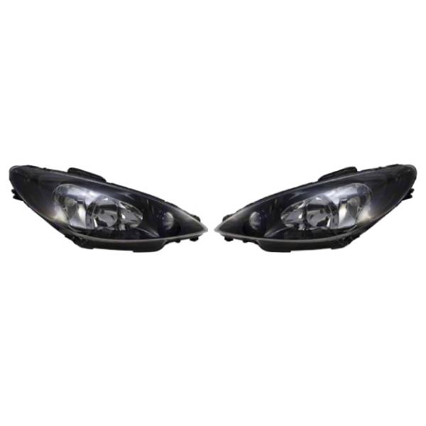 چراغ جلو دودی مدرن مناسب پژو 206