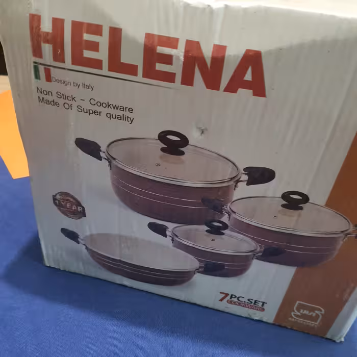 سرویس 7 پارچه تفلون زنبوری