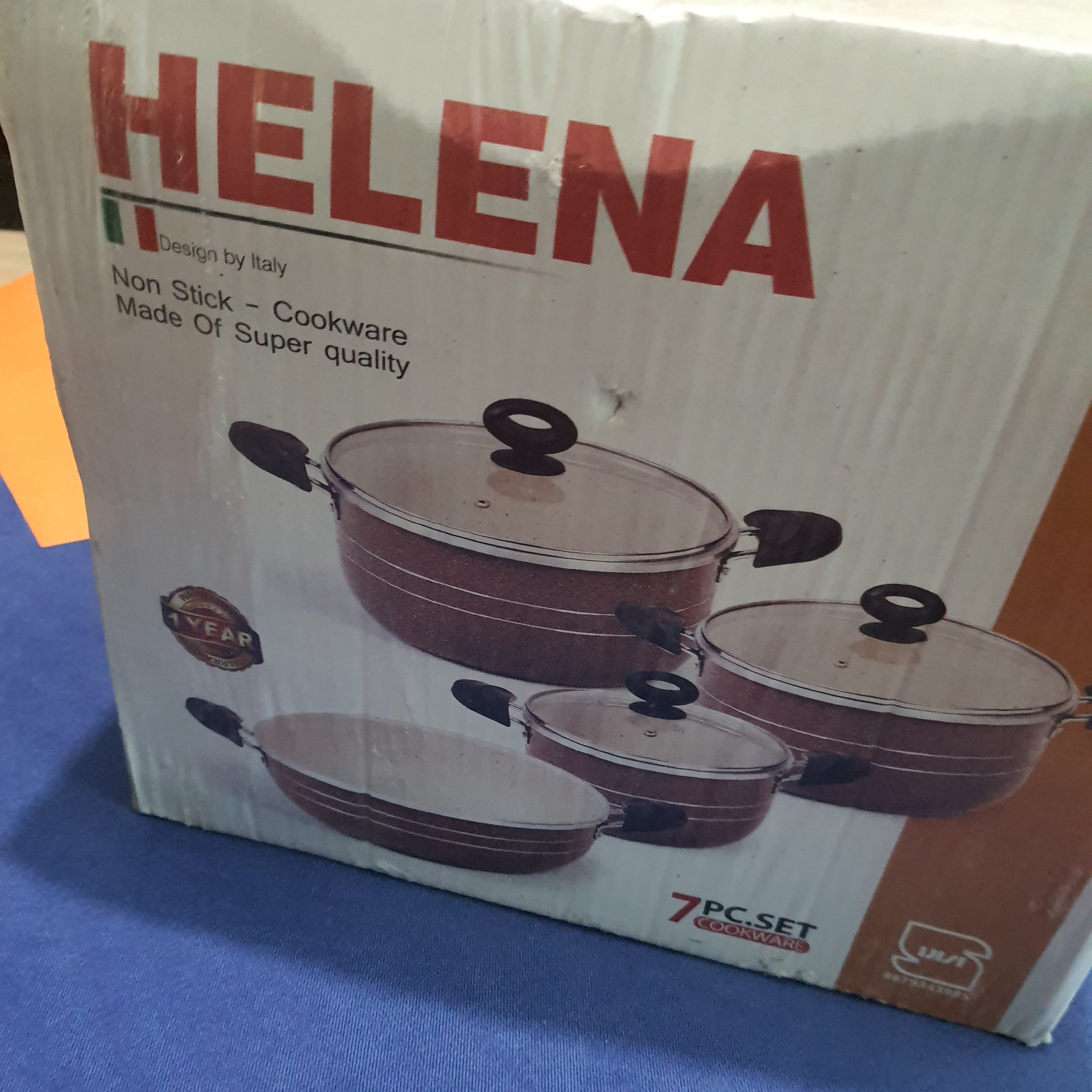 سرویس 7 پارچه تفلون زنبوری