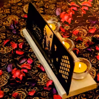 شب تاب با شمع