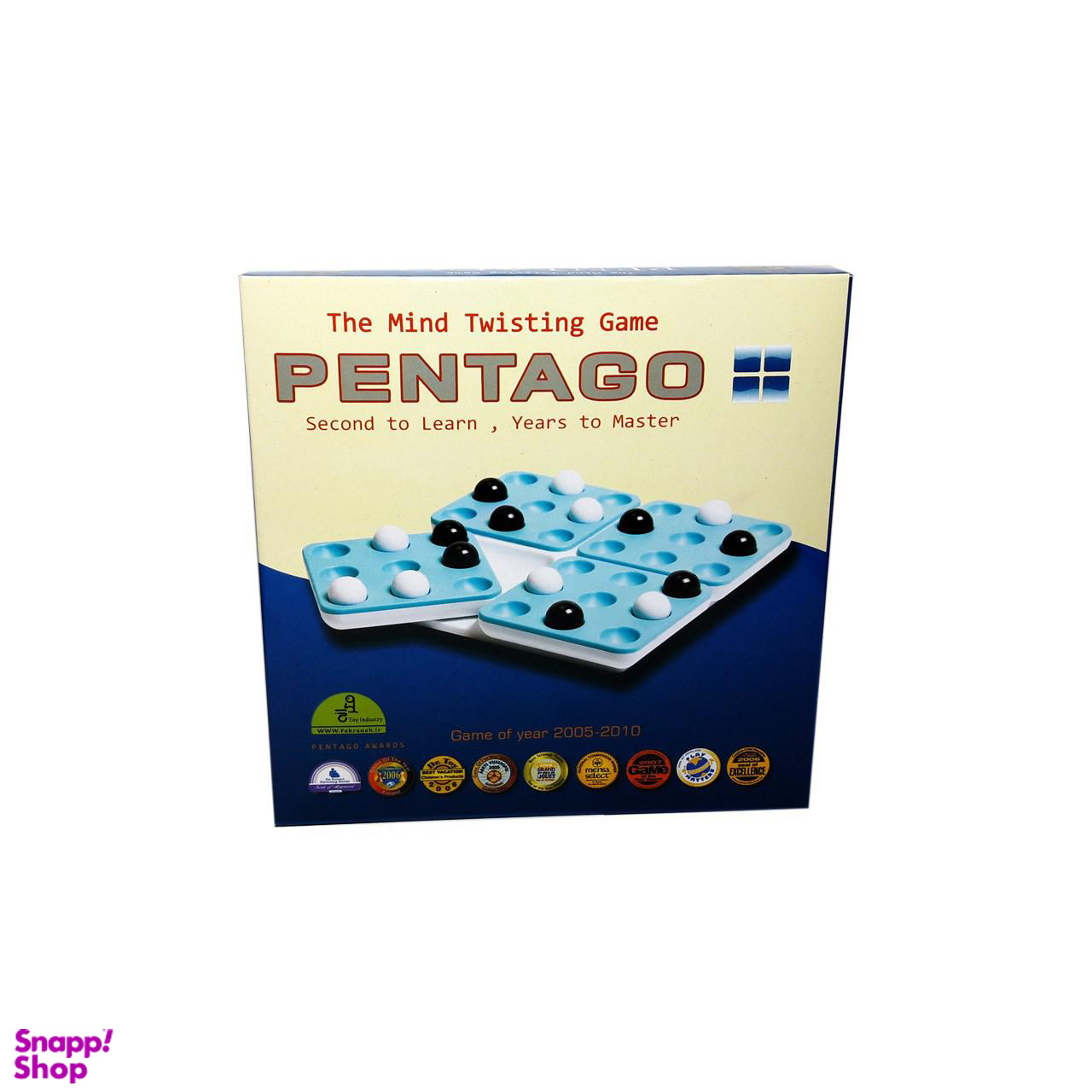 بازی فکری پنتاگو فکرانه مدل Pentago