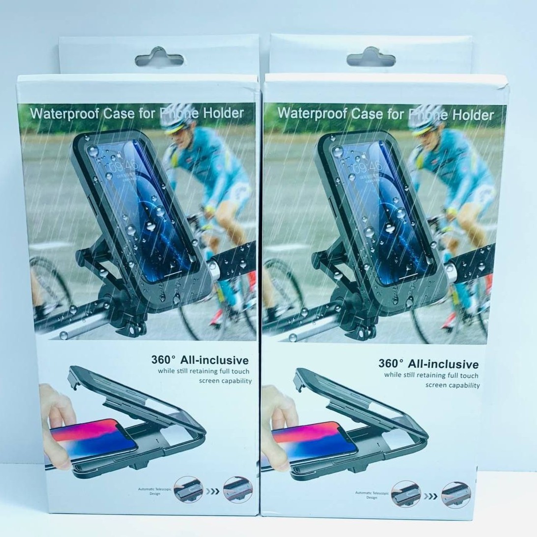 هلدر موتور و دوچرخه ضد آب و دارای مگنت با قابلیت کار کردن لمس گوشی مدل waterproof