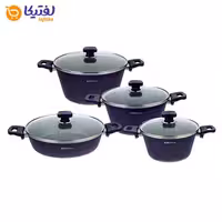 سرویس قابلمه کاج نچسب نورا 8 پارچه