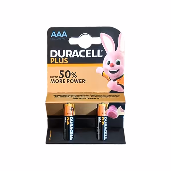 باتری نیم قلمی دوراسل مدل 006 بسته 2 عددی