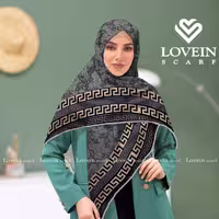 روسری نخی مجلسی لاوین طرح  ورساچه