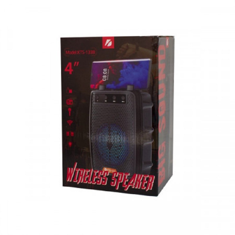 اسپیکر بلوتوثی بلندگو قابل حمل کی تی اس مدل kts-1338 ا kts-1338