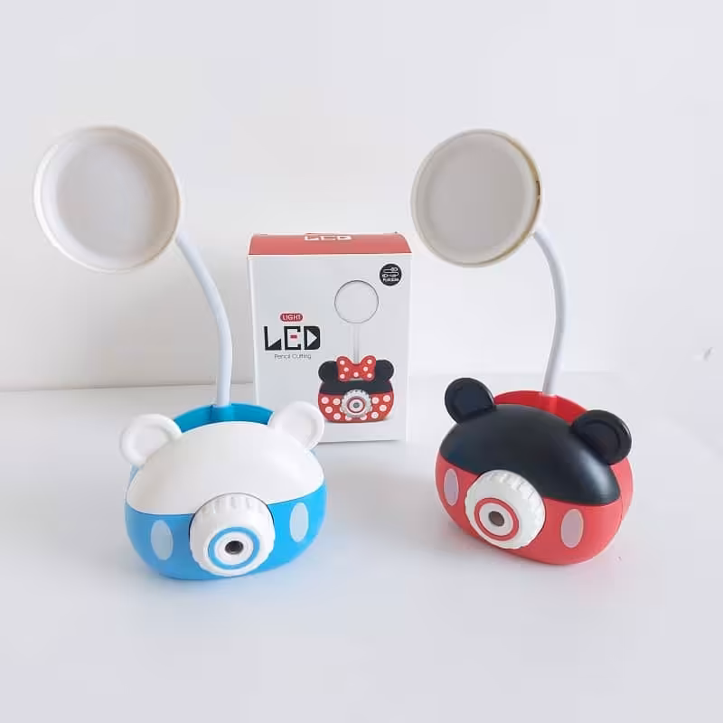 چراغ مطالعه و جاقلمی فانتزی طرح میکی