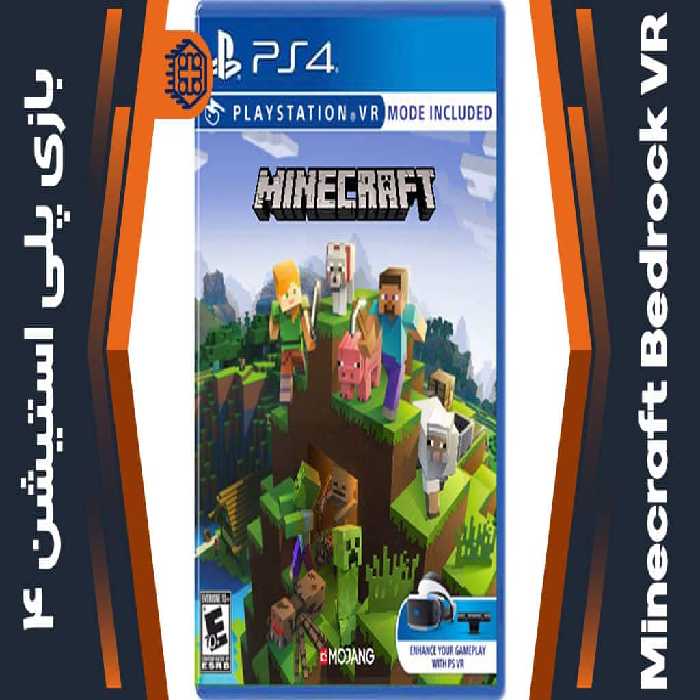 دیسک بازی Minecraft Bedrock VR – مخصوص PS4
