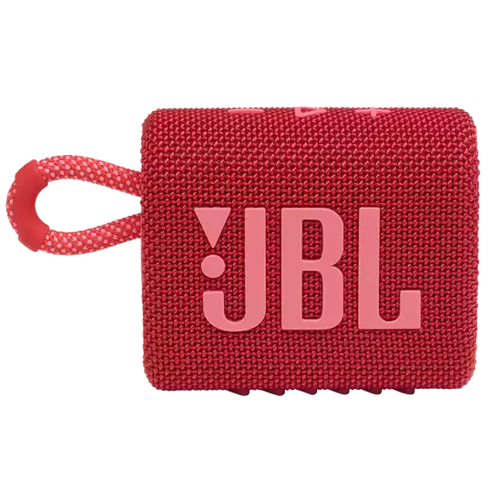 اسپیکر قابل حمل جی بی ال مدل JBL GO 3 (اصل) - قرمز