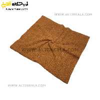 شال مبل بافت سوپر (تراکم بالا) طرح هیلدا سایز 160×220 آجری