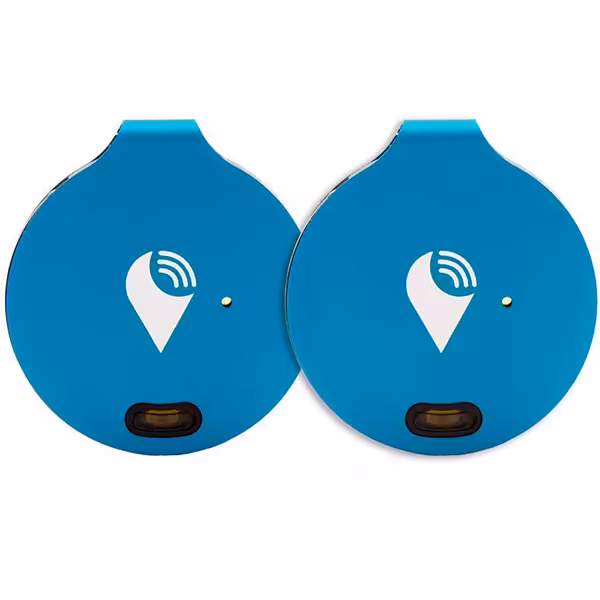 ترک آر گجت هوشمند مکان یاب مدل Bravo Tracker Twin Pack پکیج 2 تایی آبی - Hiapple.ir