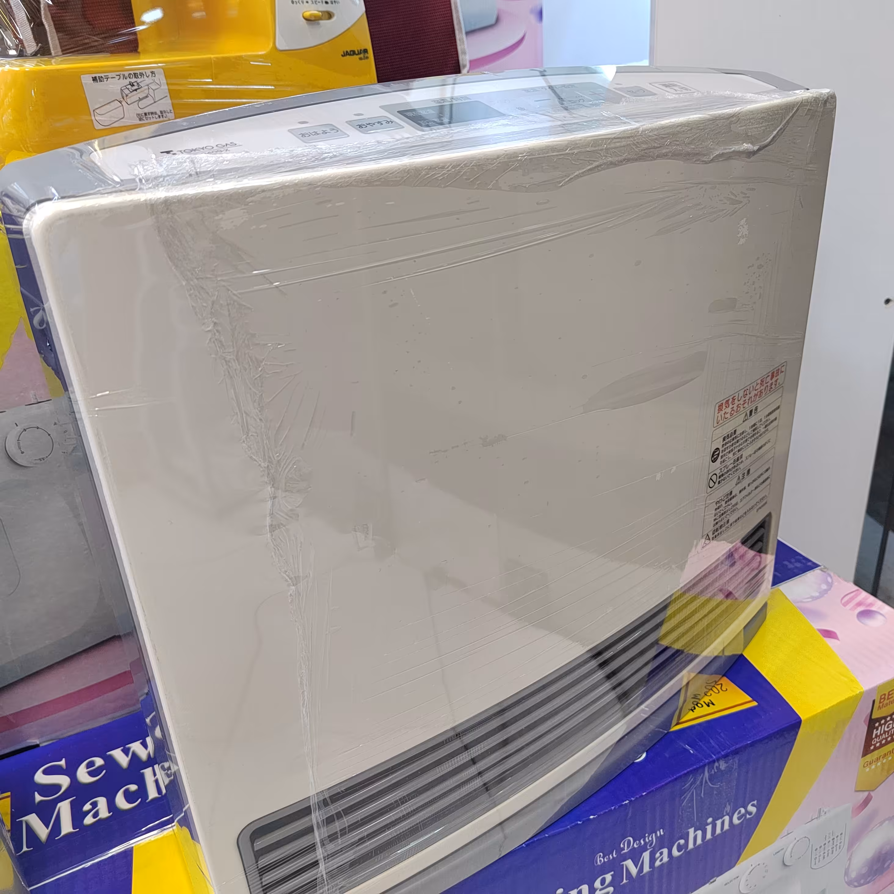 بخاری گازی ژاپنی صفحه تخت 3500kw(فوق العاده تمیز) بدود دودکش مناسب متراژ20الی35