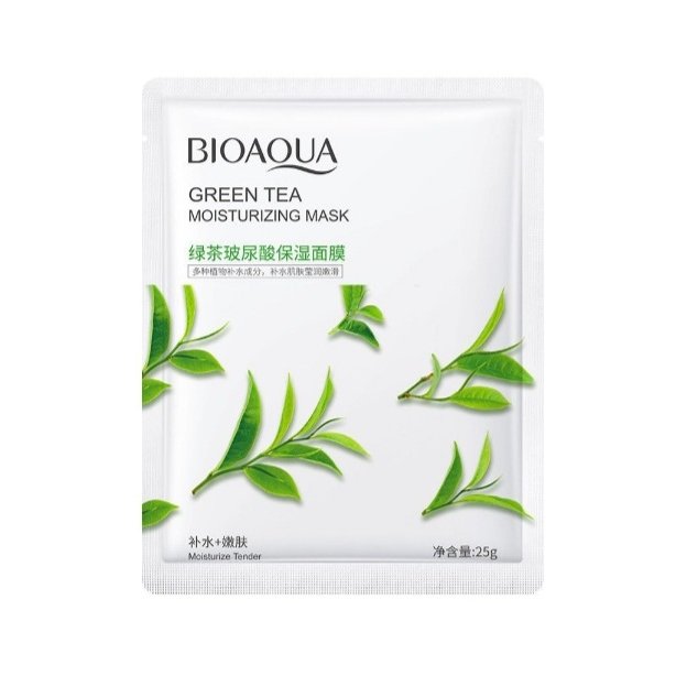 ماسک ورقه ای چایی سبز بیوآکوا