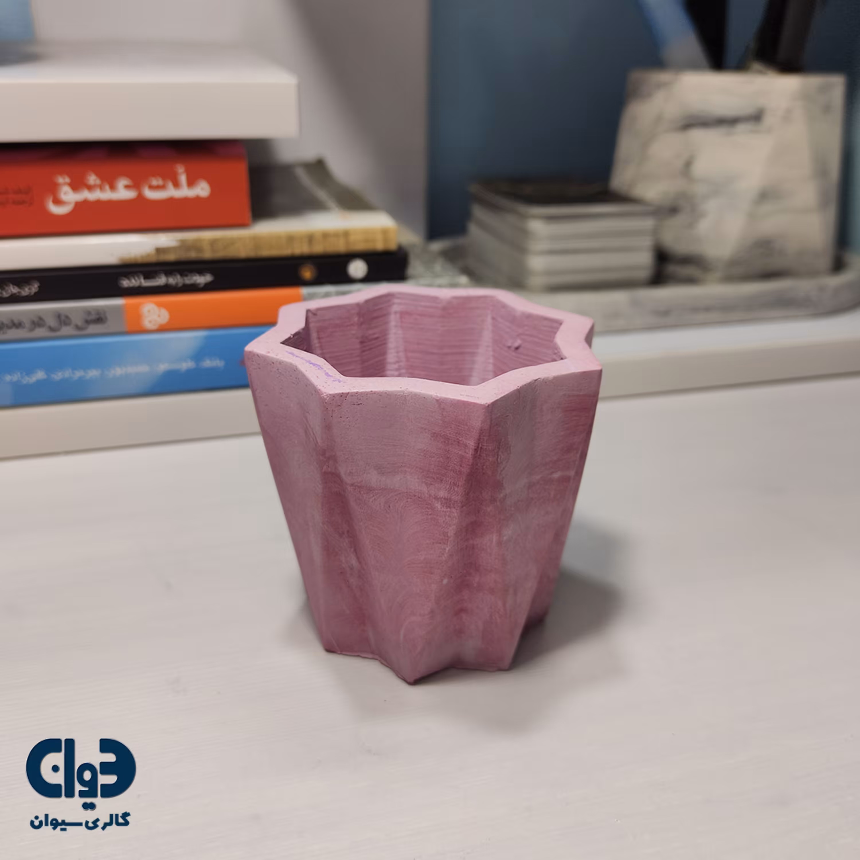 گلدان جاقلمی کوچک 7 سانتی مدل دو