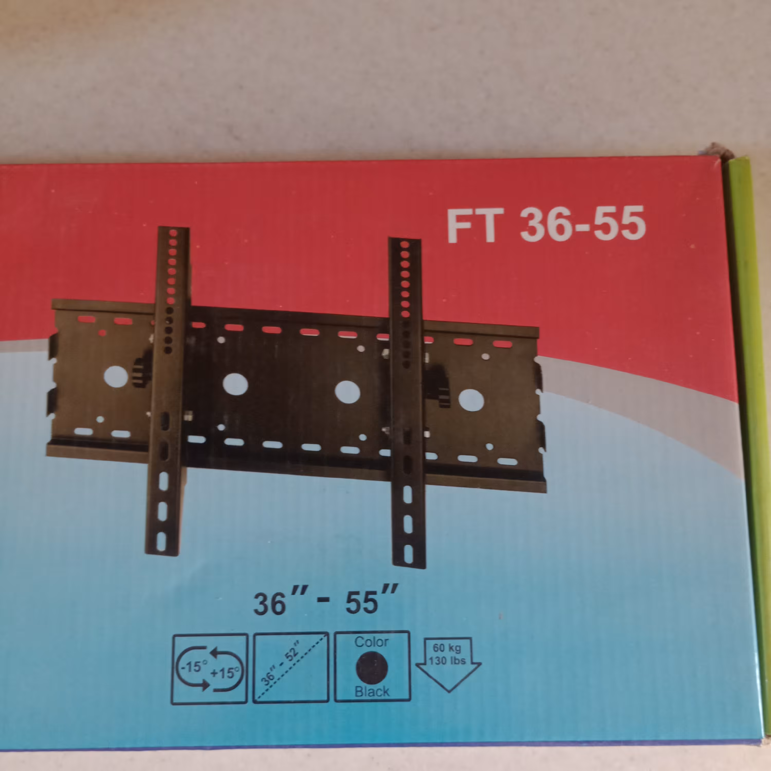 پایه دیواری تلوزیون سایز 36 تا 55