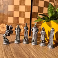 مهره شطرنج پلی استری 16 عددی کد8