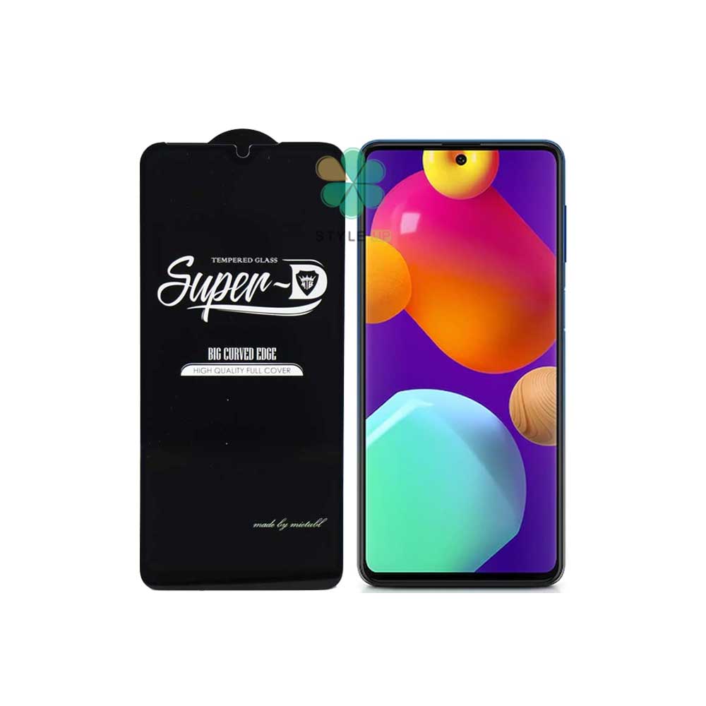 گلس گوشی سامسونگ Samsung Galaxy M62 تمام صفحه Super D