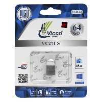 فلش مموری ویکومن مدل VC271 ظرفیت 64 گیگابایت فلزی گارانتی مادام العمر