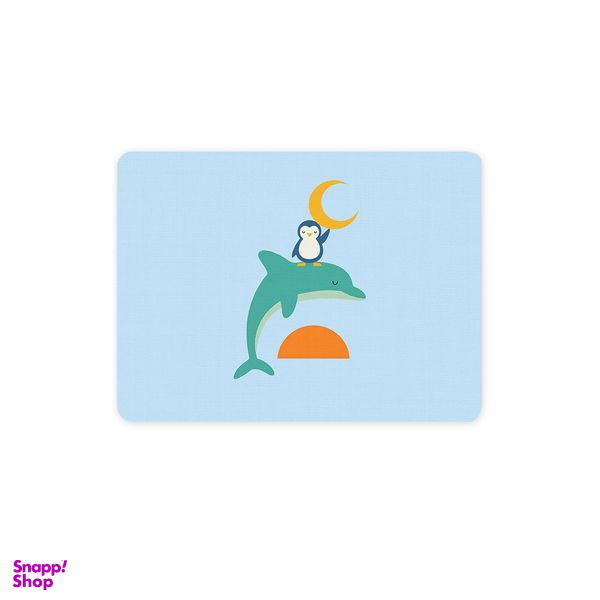 ماوس پد ترمه طراحان ایده مدل دلفین و پنگوئن کد CFP1451