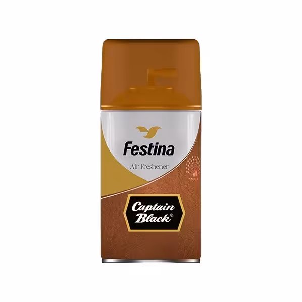اسپری خوشبوکننده هوا فستینا مدل کاپتان بلک حجم 250 میلی لیتر