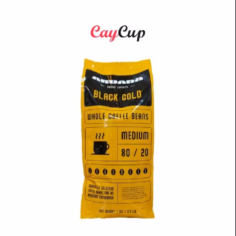 دانه قهوه بلک گلد آروانا 1 کیلوگرم