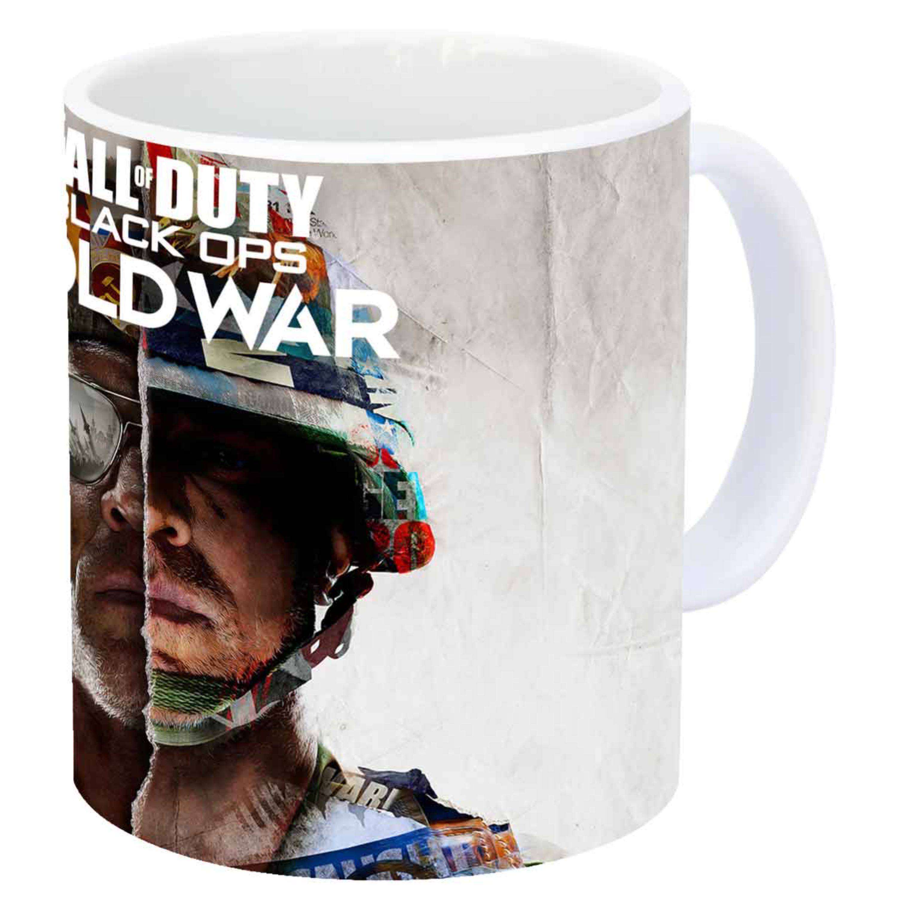 ماگ سرامیکی دسته دار  طرح کال آف دیوتی