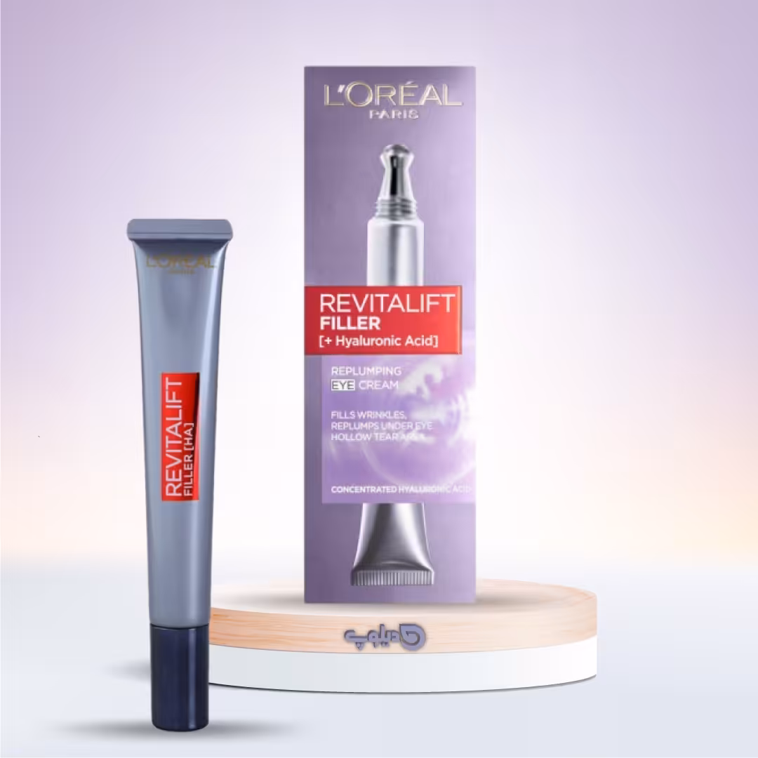 کرم ضد چروک و پرکننده خطوط دور چشم لورال رویتالیفت فیلر مدل Revitalift Filler