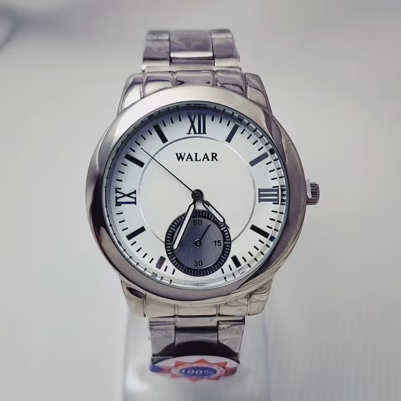 ساعت مردانه والار ارسال رایگان به همراه جعبه کادویی وباطری اضافی 