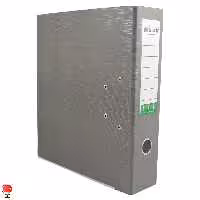زونکن A4 طوسی 8 سانت کتان تیگل دار لبه فلزی صریر کارتن 20 عددی