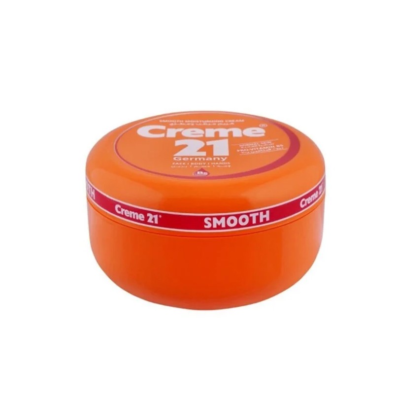 کرم مرطوب کننده دست و صورت مدل Smooth Mouisturizing کرم 21 حجم 250 میل