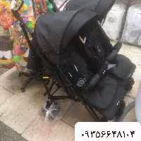 کالسکه دوقلویی کنار هم  دلیجان مدل دیبا پلاس 