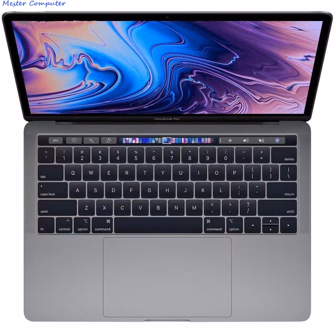 لپ تاپ 13 اینچی اپل مدل MacBook Pro MV972 2019 همراه با تاچ بار