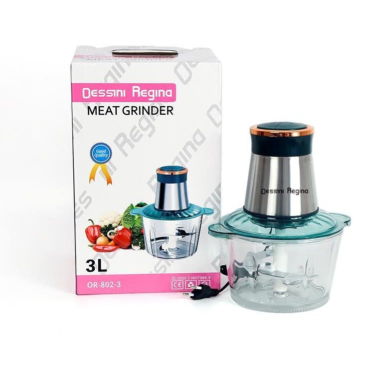 خورد کن 2 لیتری دسینی کاسه پیرکس بدنه موتور استیل دو سرعته