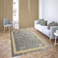 قالیچه طرح برگ  4متری 