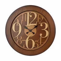 ساعت دیواری تمام چوب مدل کیتا رویال کد CKS 620-C80 - (قطر 80 cm)