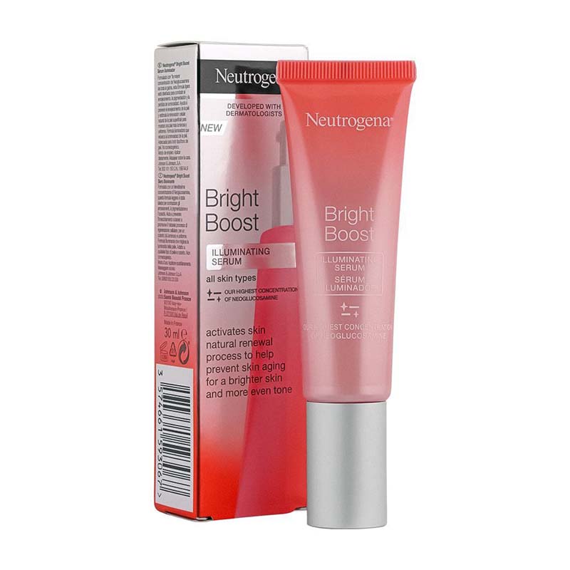 سرم ضد لک و درخشان کننده نوتروژینا مدل Bright Boost | خرید + قیمت