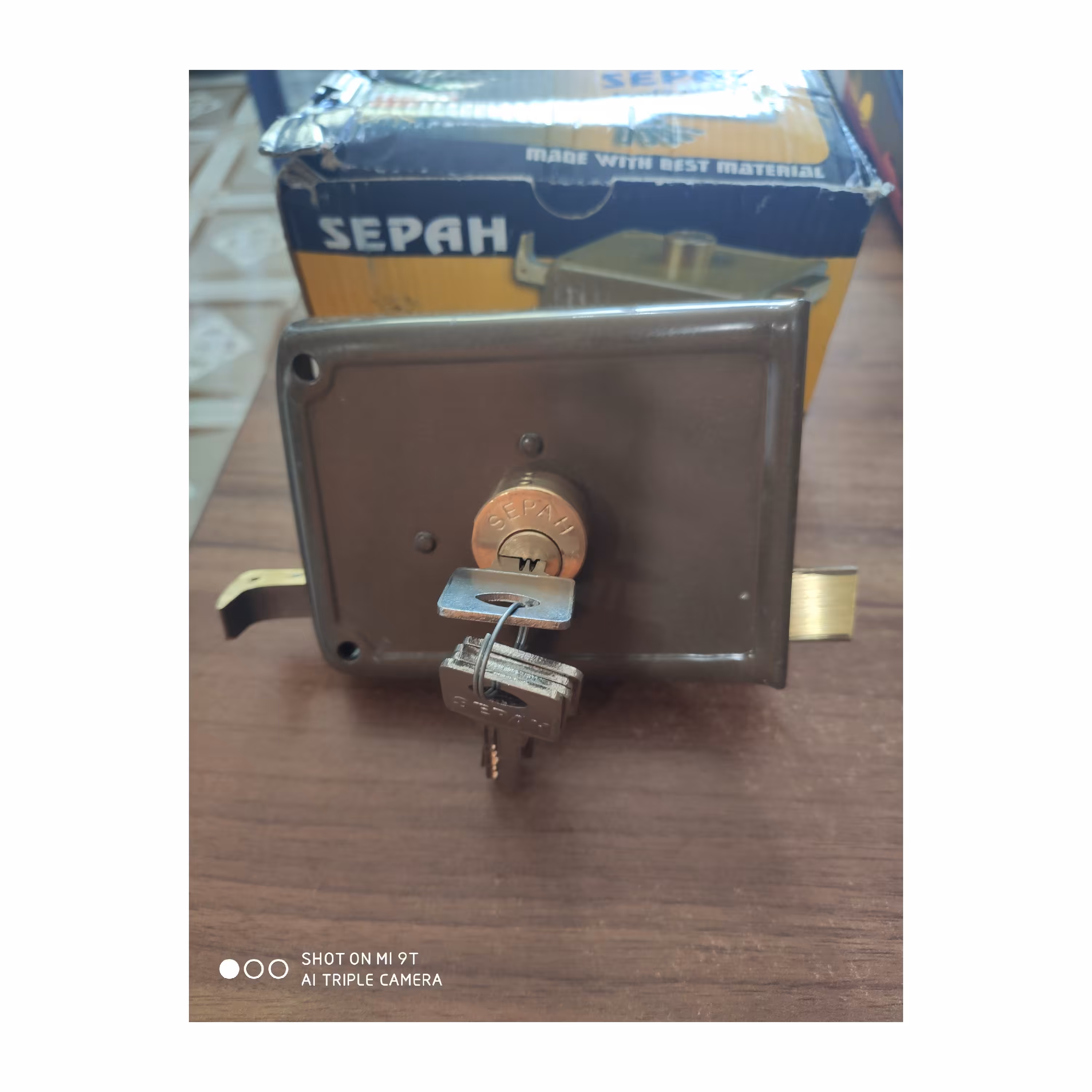 قفل حیاطی سپه کلید کامپیوتری