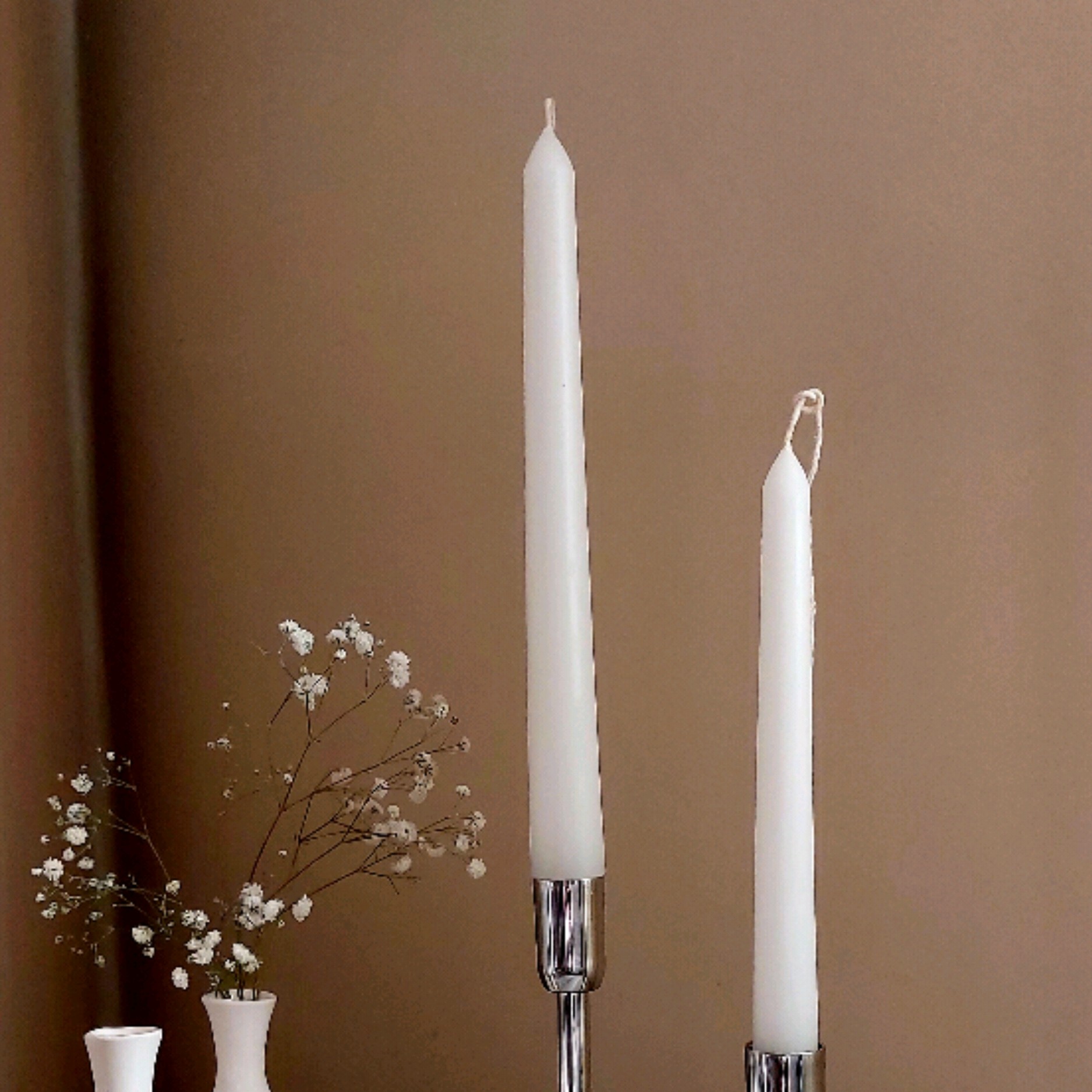 شمع قلمی ساده به قطر 2 سانت (یک عدد)