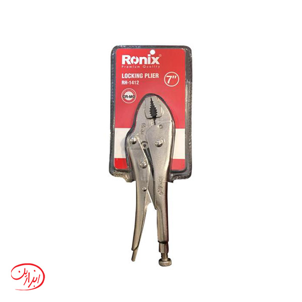 انبر قفلی CR-MO رونیکس مدل RH-1412 سایز 7 اینچ