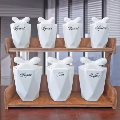 پاسماوری و جاادویه پاپیونی مجموعه 7 عددی با استند چوبی