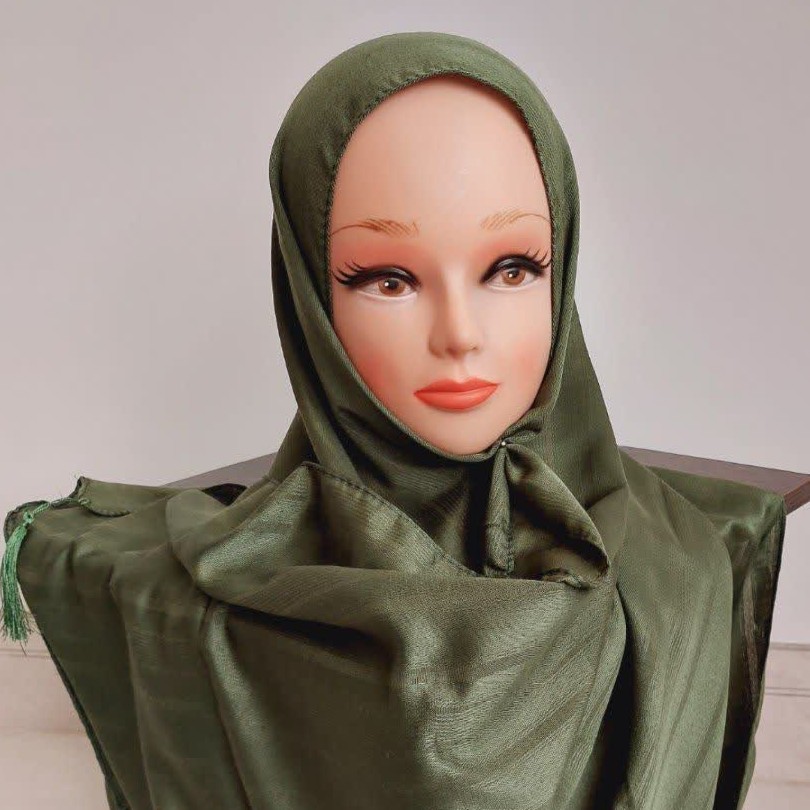 تخفیف شال دیپلمات نخ و ابریشم منگوله دار