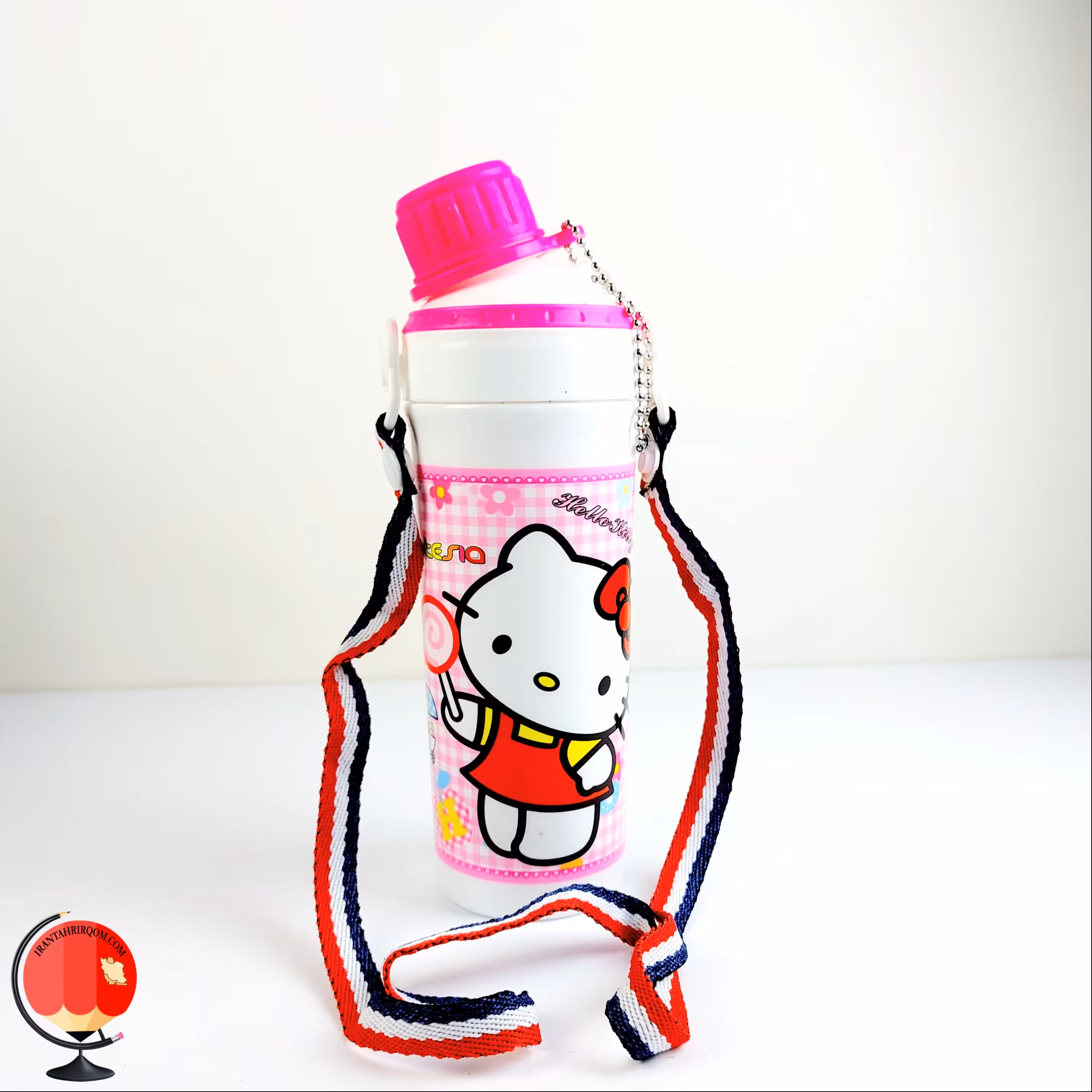 قمقمه پلاستیکی 400 سی سی طرح کیتی کد 2821