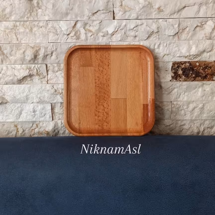 سینی مربع 21 سانت