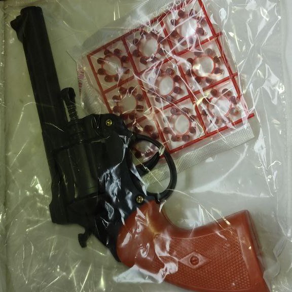 تفنگ ترقه ای اسباب بازی پسرانه دخترانه  