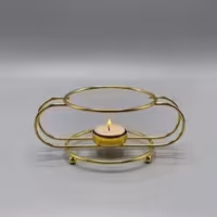 وارمر قوری فلزی طلایی
