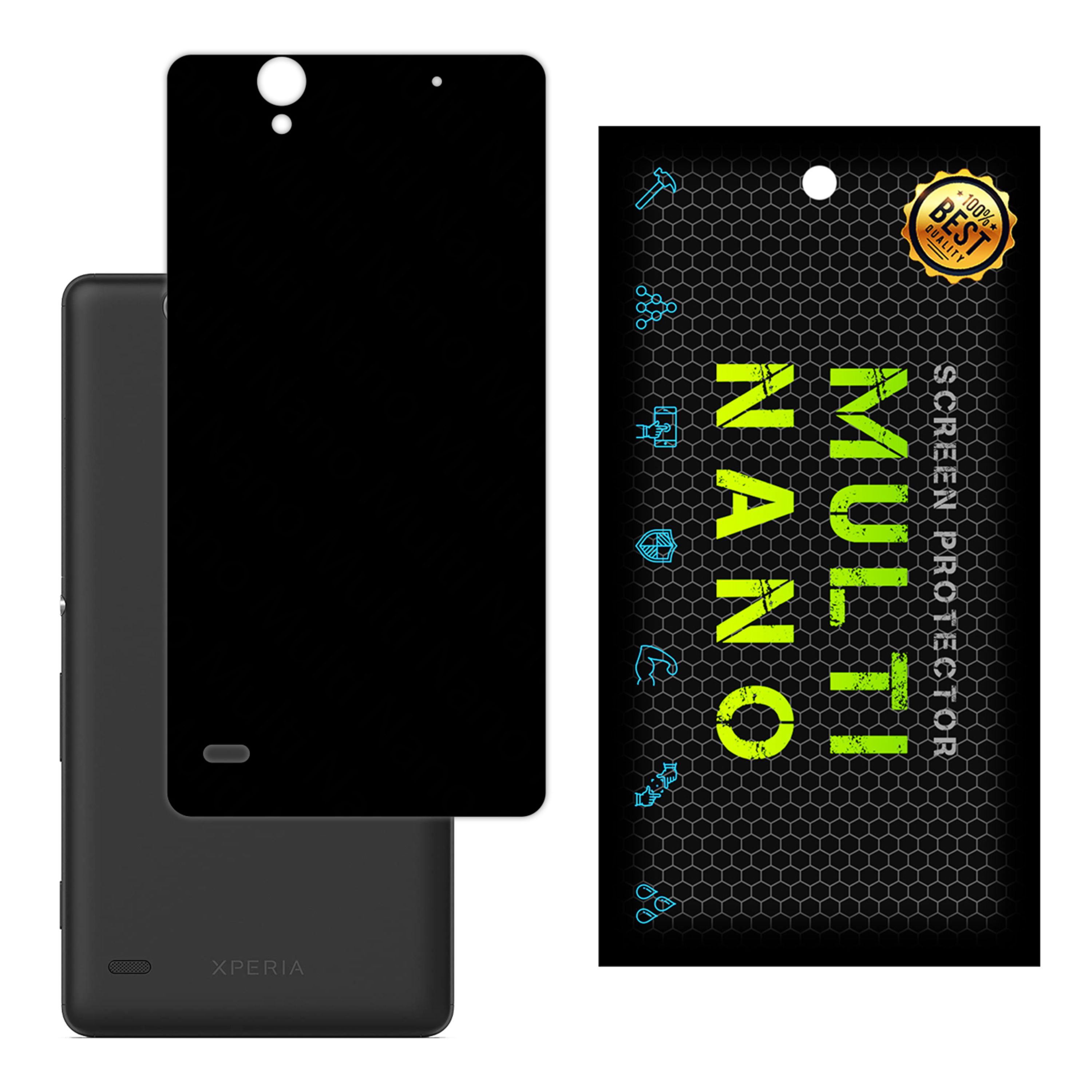 برچسب پوششی MultiNano مدل X-F1M-Black برای پشت  مویایل  Sony C4