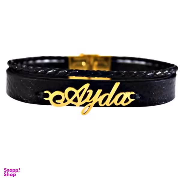 دستبند نقره زنانه طرح اسم آیدا