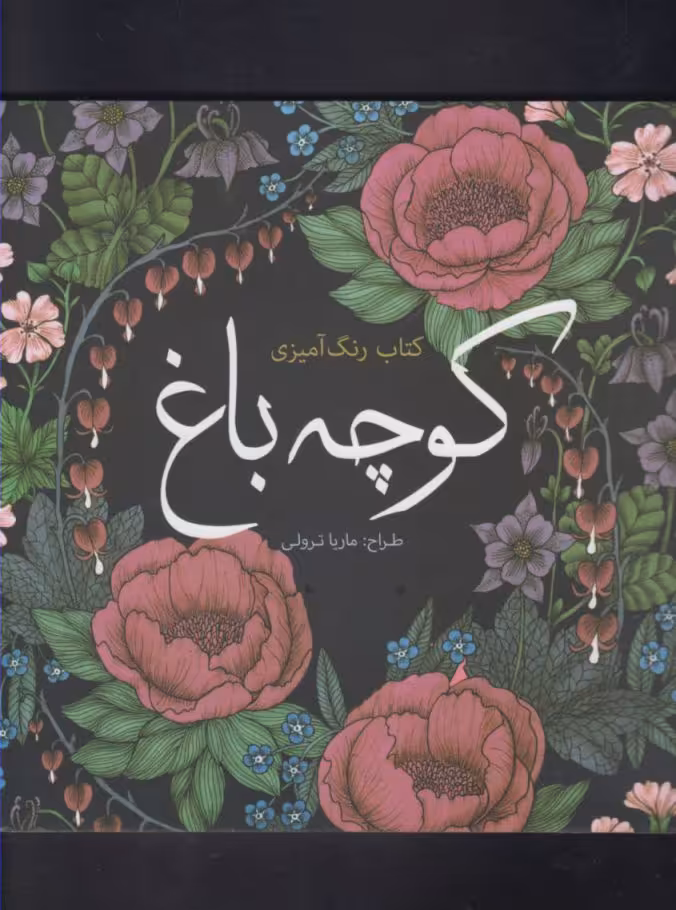 کتاب رنگ آمیزی بزرگسالان کوچه‌ باغ
